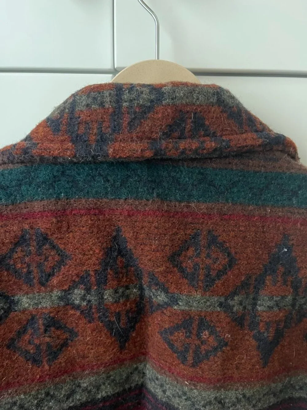 Vintage L.L.Bean Aztec Southwest Wool Jacket – Men's Large